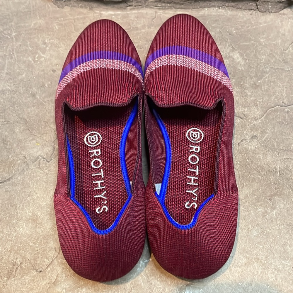 🤩Rothy’s The Loafer🤩🦄 GARNETS - Picture 5 of 8